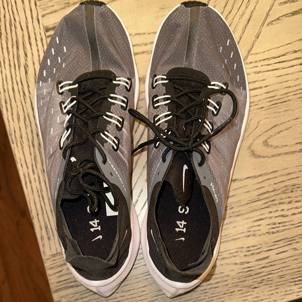 Nike Black and Gray Running Shoes EXP-X14